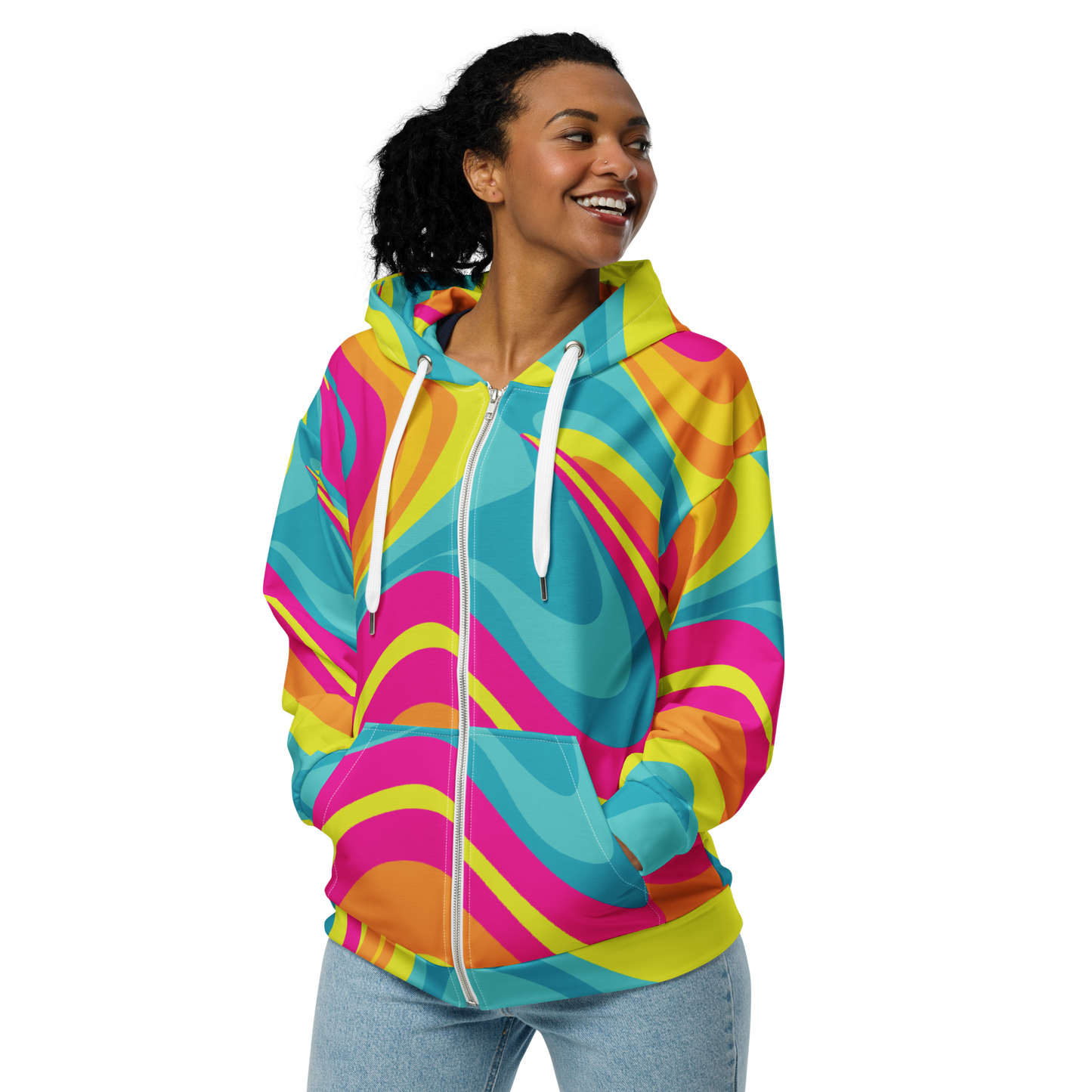 Unisex zip hoodie